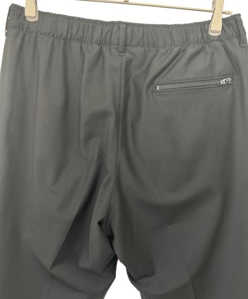 N.HOOLYWOOD（エヌ ハリウッド）N.HOOLYWOOD (エヌ ハリウッド) リネン混テーパードイージーパンツ ブラック サイズ:40の古着・服飾アイテム