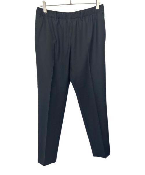 N.HOOLYWOOD（エヌ ハリウッド）N.HOOLYWOOD (エヌ ハリウッド) リネン混テーパードイージーパンツ ブラック サイズ:40の古着・服飾アイテム