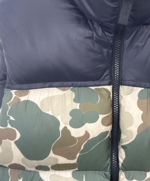 THE NORTH FACE（ザ ノース フェイス）THE NORTH FACE (ザ ノース フェイス) ヌプシベスト グリーン×ブラック サイズ:Lの古着・服飾アイテム