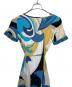 中古・古着 Emilio Pucci (エミリオ プッチ) 半袖ワンピース スカイブルー サイズ:36：4500円
