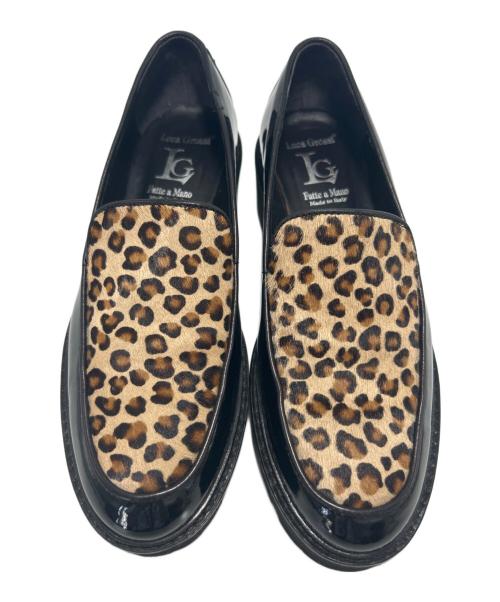 luca grossi（ルカグロッシ）luca grossi (ルカグロッシ) 厚底ローファー ブラック サイズ:37の古着・服飾アイテム