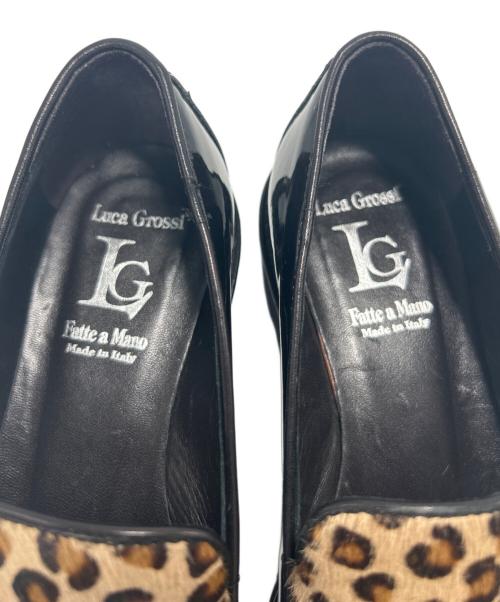 luca grossi（ルカグロッシ）luca grossi (ルカグロッシ) 厚底ローファー ブラック サイズ:37の古着・服飾アイテム