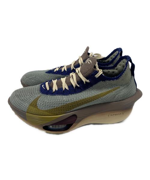 NIKE（ナイキ）NIKE (ナイキ) ランニングシューズ グレー×ブラウン サイズ:27cmの古着・服飾アイテム