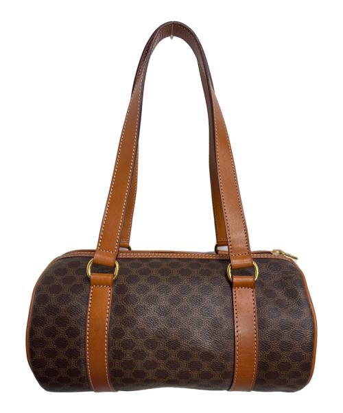 CELINE（セリーヌ）CELINE (セリーヌ) ミニボストンバッグ ブラウンの古着・服飾アイテム