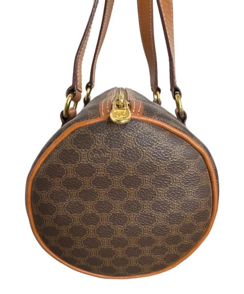 CELINE（セリーヌ）CELINE (セリーヌ) ミニボストンバッグ ブラウンの古着・服飾アイテム