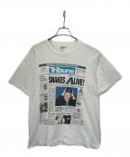 FRUIT OF THE LOOMフルーツオブザルーム）の古着「半袖カットソー」｜ホワイト