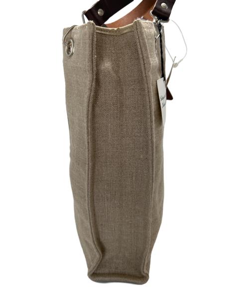 JEROME GRUET（ジュローム グリュエ）JEROME GRUET (ジュローム グリュエ) トートバッグ グレー×グリーンの古着・服飾アイテム