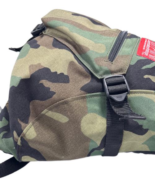 Manhattan Portage（マンハッタンポーテージ）Manhattan Portage (マンハッタンポーテージ) ボディバッグ グリーン×ブラウンの古着・服飾アイテム
