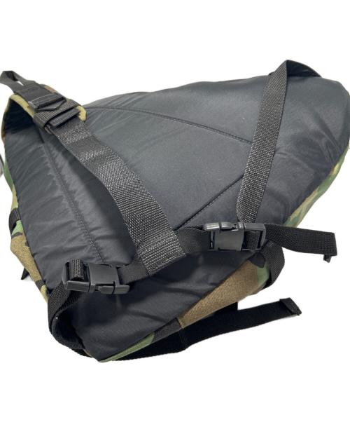 Manhattan Portage（マンハッタンポーテージ）Manhattan Portage (マンハッタンポーテージ) ボディバッグ グリーン×ブラウンの古着・服飾アイテム