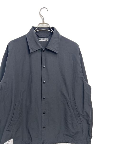Ron Herman（ロンハーマン）Ron Herman (ロンハーマン) UNDER R(VOLCOM) コーチジャケット ブラック サイズ:Mの古着・服飾アイテム