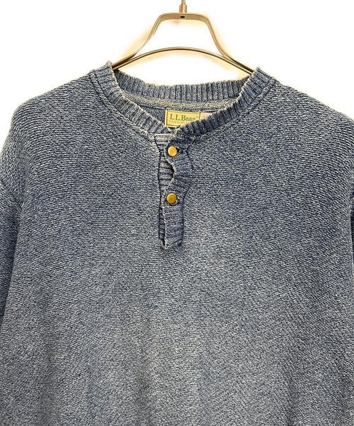 L.L.Bean（エルエルビーン）L.L.Bean (エルエルビーン) 薄手ニット インディゴ サイズ:Lの古着・服飾アイテム