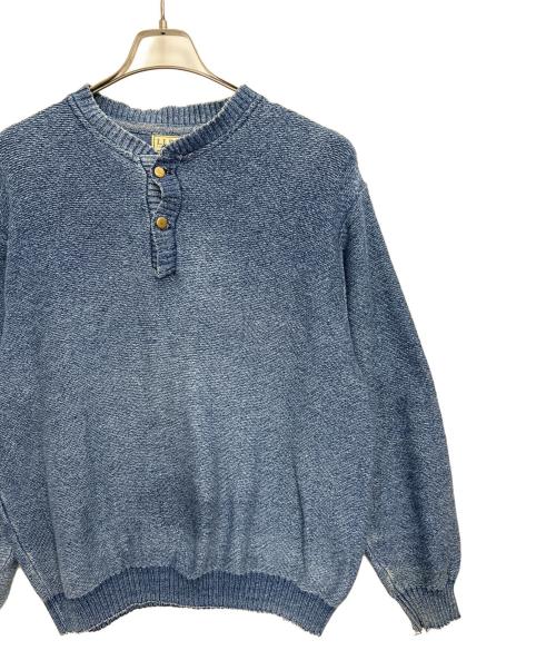 L.L.Bean（エルエルビーン）L.L.Bean (エルエルビーン) 薄手ニット インディゴ サイズ:Lの古着・服飾アイテム