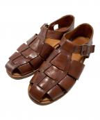 PARABOOTパラブーツ）の古着「PACIFIC グルカサンダル」｜ブラウン