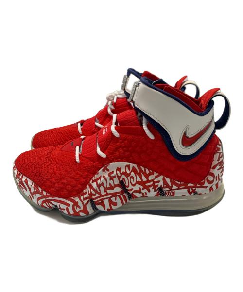 NIKE（ナイキ）NIKE (ナイキ) ハイカットスニーカー レッド サイズ:27の古着・服飾アイテム