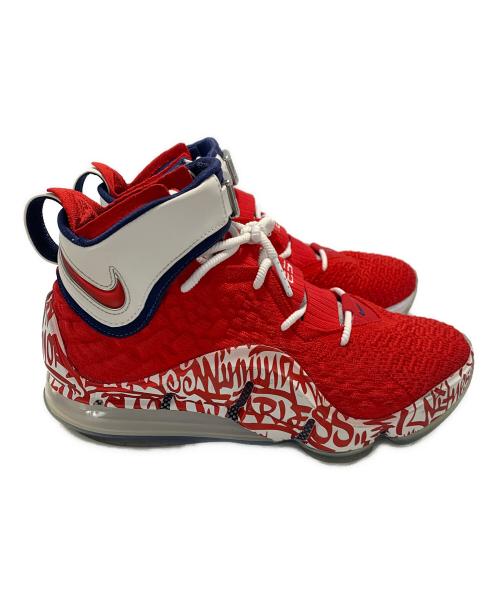 NIKE（ナイキ）NIKE (ナイキ) ハイカットスニーカー レッド サイズ:27の古着・服飾アイテム
