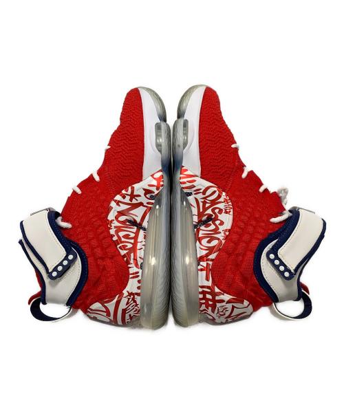 NIKE（ナイキ）NIKE (ナイキ) ハイカットスニーカー レッド サイズ:27の古着・服飾アイテム