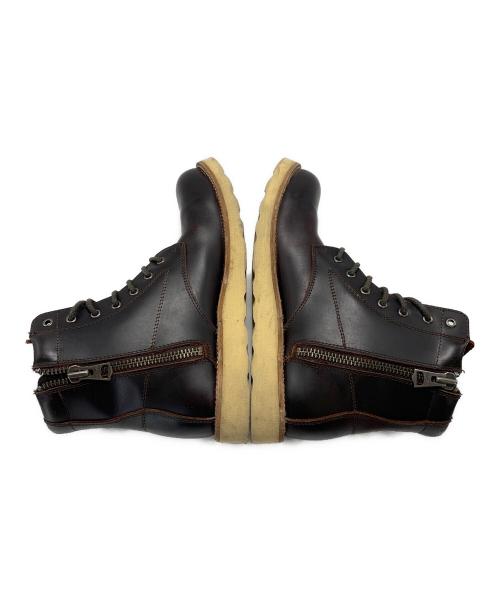 SLOW WEAR LION（スローウェアライオン）SLOW WEAR LION (スローウェアライオン) サイドジップブーツ ブラウン サイズ:8Eの古着・服飾アイテム