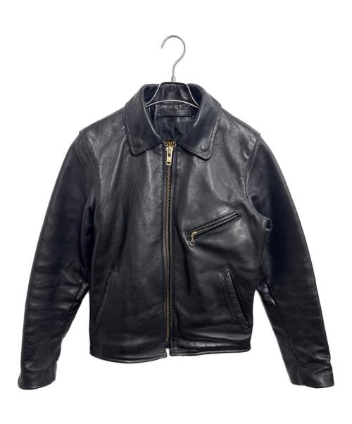 VANSON（バンソン）VANSON (バンソン) レザージャケット ブラック サイズ:36の古着・服飾アイテム