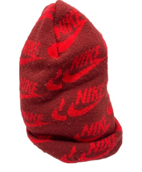 NIKE（ナイキ）NIKE (ナイキ) SUPREME (シュプリーム) ニット帽 レッドの古着・服飾アイテム