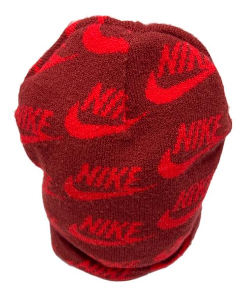 NIKE（ナイキ）NIKE (ナイキ) SUPREME (シュプリーム) ニット帽 レッドの古着・服飾アイテム
