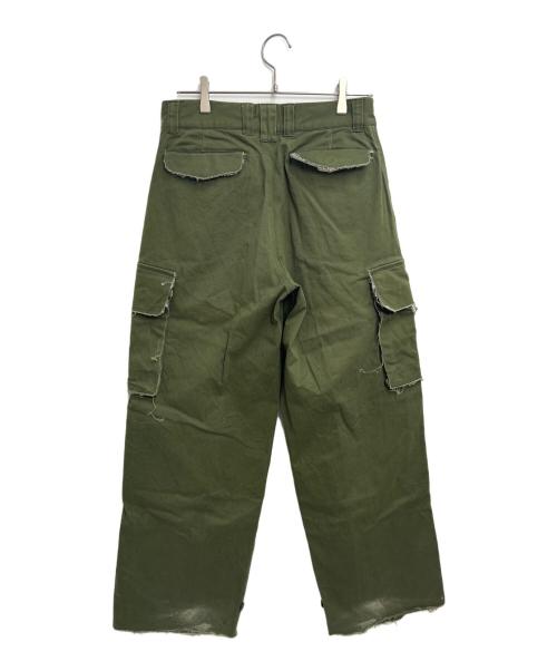 soerte（ソエルテ）soerte (ソエルテ) カーゴパンツ カーキ サイズ:３の古着・服飾アイテム