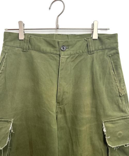 soerte（ソエルテ）soerte (ソエルテ) カーゴパンツ カーキ サイズ:３の古着・服飾アイテム