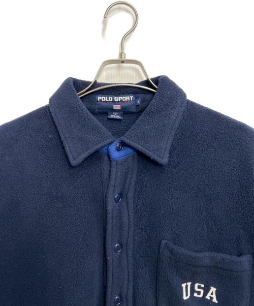 POLO SPORT（ポロスポーツ）POLO SPORT (ポロスポーツ) フリースプルオーバー ネイビー サイズ:Lの古着・服飾アイテム