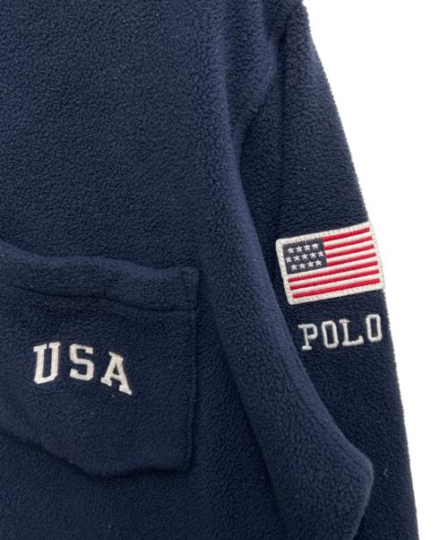 POLO SPORT（ポロスポーツ）POLO SPORT (ポロスポーツ) フリースプルオーバー ネイビー サイズ:Lの古着・服飾アイテム