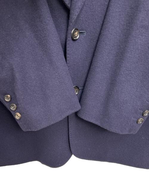 PAPAS（パパス）PAPAS (パパス) テーラードジャケット ネイビー サイズ:M46の古着・服飾アイテム