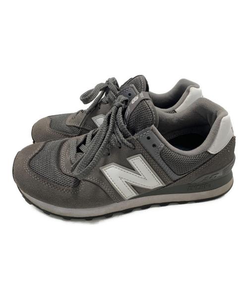 NEW BALANCE（ニューバランス）NEW BALANCE (ニューバランス) スニーカー グレー サイズ:24.5cmの古着・服飾アイテム