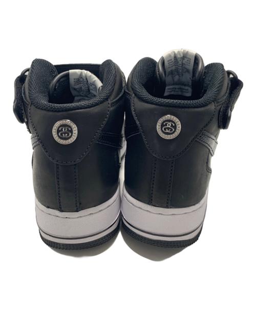 NIKE（ナイキ）NIKE (ナイキ) stussy (ステューシー) スニーカー ブラック×ホワイト サイズ:27.5の古着・服飾アイテム