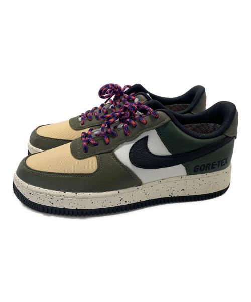 NIKE（ナイキ）NIKE (ナイキ) スニーカー グリーン×ベージュ サイズ:26.5の古着・服飾アイテム