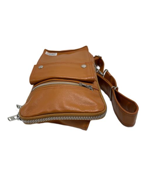 PORTER（ポーター）PORTER (ポーター) スリングショルダーバッグ キャメルの古着・服飾アイテム