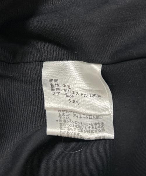 NO BRAND（ノーブランド）NO BRAND (ノーブランド) レザーコーチジャケット ブラック サイズ:Sの古着・服飾アイテム