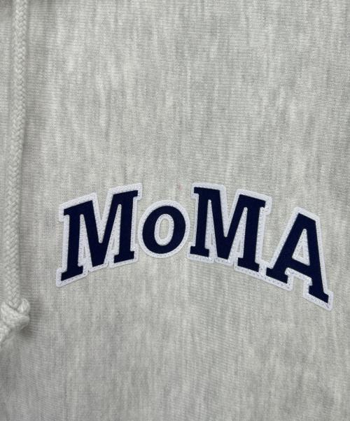MoMA（モマ）MoMA (モマ) Champion REVERSE WEAVE (チャンピオン リバース ウィーブ) ジップパーカー グレー サイズ:Lの古着・服飾アイテム