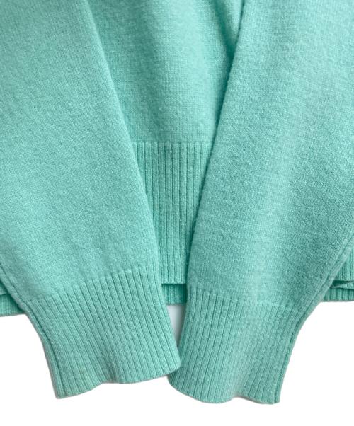 Acne studios（アクネ ストゥディオス）Acne studios (アクネ ストゥディオス) 厚手ニット ターコイズ サイズ:XSの古着・服飾アイテム