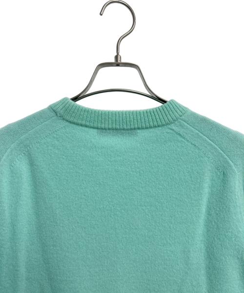 Acne studios（アクネ ストゥディオス）Acne studios (アクネ ストゥディオス) 厚手ニット ターコイズ サイズ:XSの古着・服飾アイテム