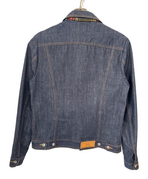 AMI PARIS（アミ パリス）AMI PARIS (アミ パリス) デニムジャケット インディゴ サイズ:Sの古着・服飾アイテム