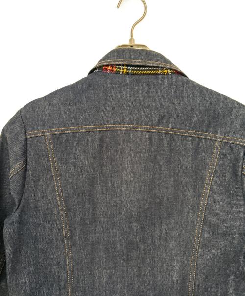 AMI PARIS（アミ パリス）AMI PARIS (アミ パリス) デニムジャケット インディゴ サイズ:Sの古着・服飾アイテム