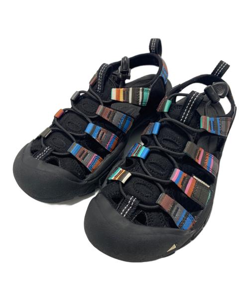 KEEN（キーン）KEEN (キーン) サンダル ブラック サイズ:23.5の古着・服飾アイテム