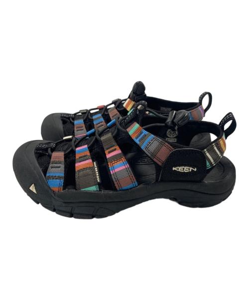 KEEN（キーン）KEEN (キーン) サンダル ブラック サイズ:23.5の古着・服飾アイテム