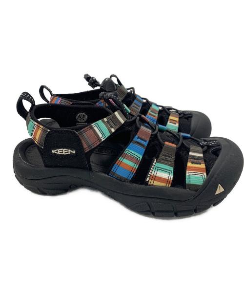 KEEN（キーン）KEEN (キーン) サンダル ブラック サイズ:23.5の古着・服飾アイテム