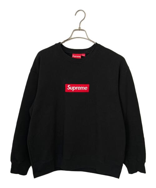 SUPREME（シュプリーム）SUPREME (シュプリーム) ボックスロゴクルーネック ブラック サイズ:Lの古着・服飾アイテム