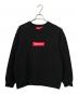 SUPREME（シュプリーム）の古着「ボックスロゴクルーネック」｜ブラック