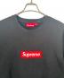 中古・古着 SUPREME (シュプリーム) ボックスロゴクルーネック ブラック サイズ:L：27000円