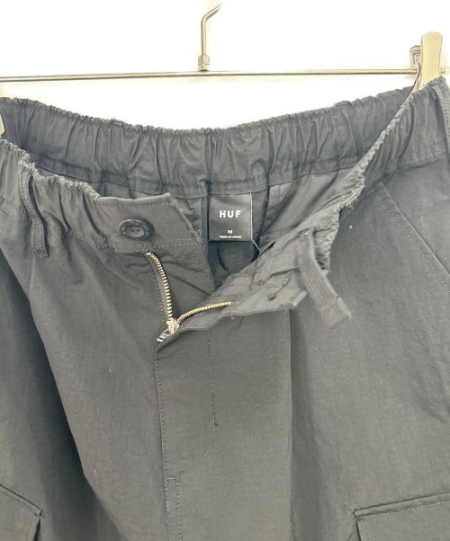 HUF（ハフ）HUF (ハフ) ナイロンパンツ ブラック サイズ:Mの古着・服飾アイテム