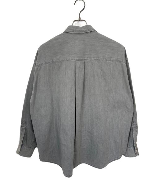 H BEAUTY&YOUTH（エイチ ビューティー&ユース）H BEAUTY&YOUTH (エイチ ビューティー&ユース) 長袖シャツ LT,Gray サイズ:L 未使用品の古着・服飾アイテム