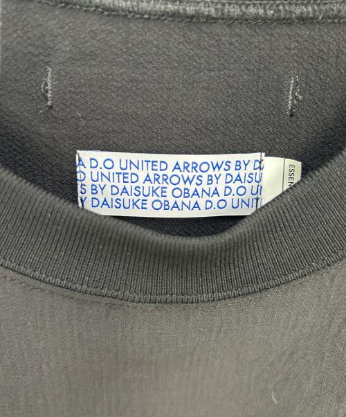 D.O UNITED ARROWS BY DAISUKE OBANA（ディーオーユナイテッドアローズバイダイスケオバナ）D.O UNITED ARROWS BY DAISUKE OBANA (ディーオーユナイテッドアローズバイダイスケオバナ) 長袖カットソー ブラック サイズ:M 未使用品の古着・服飾アイテム