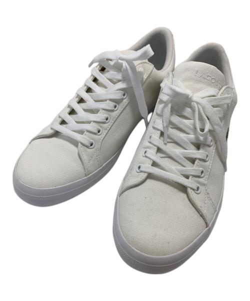 LACOSTE（ラコステ）LACOSTE (ラコステ) スニーカー ホワイト サイズ:27の古着・服飾アイテム
