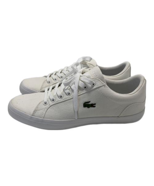 LACOSTE（ラコステ）LACOSTE (ラコステ) スニーカー ホワイト サイズ:27の古着・服飾アイテム